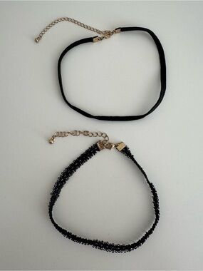 Black Choker Set